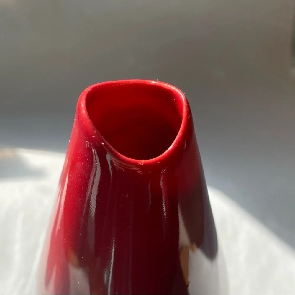 Vintage Circa 1930 Royal Doulton Flambe Veined Bud Vase 1613 - Picture 4 of 8